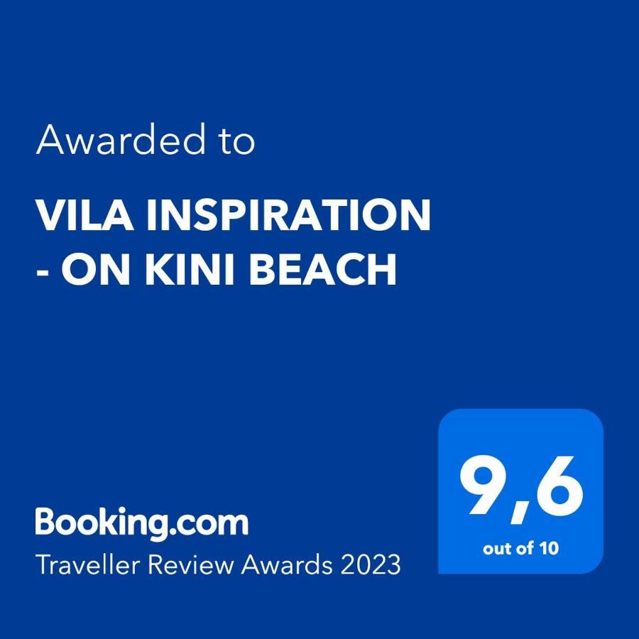 Vila Inspiration - On Kini Beach Kültér fotó